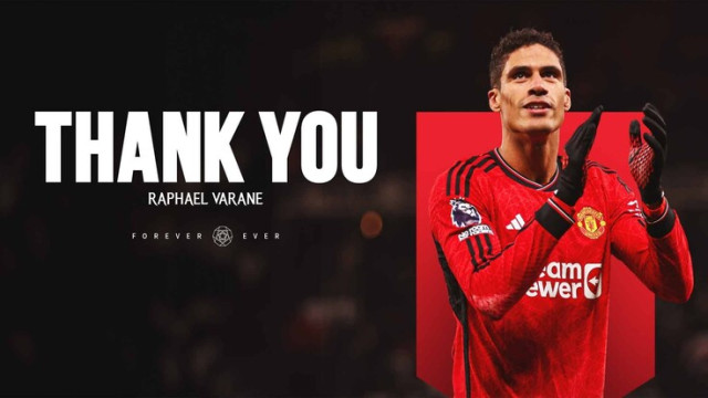 Raphael Varane Bids Farewell to Manchester United